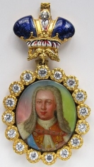Наградной портрет Императора Петра III Фёдоровича