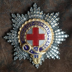 Звезда Ордена Подвязки с хрусталём (Великобритания)