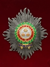 Звезда рыцаря большого креста ордена Британской империи (гранёная)