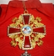 Крест ордена Святого Александра Невского по образцу к. XVIII в. (с хрусталем)